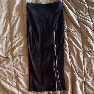 Pencil Skirt with Zipper